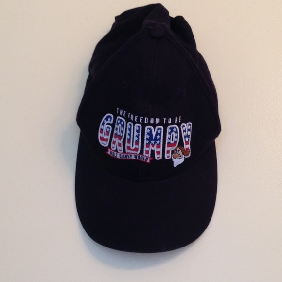 Disney Other - VINTAGE DISNEY HAT FREEDOM TO BE GRUMPY